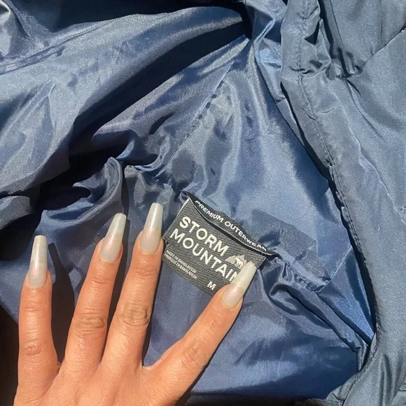 Women's Ski Jacket - Navy - Picture 1 of 8